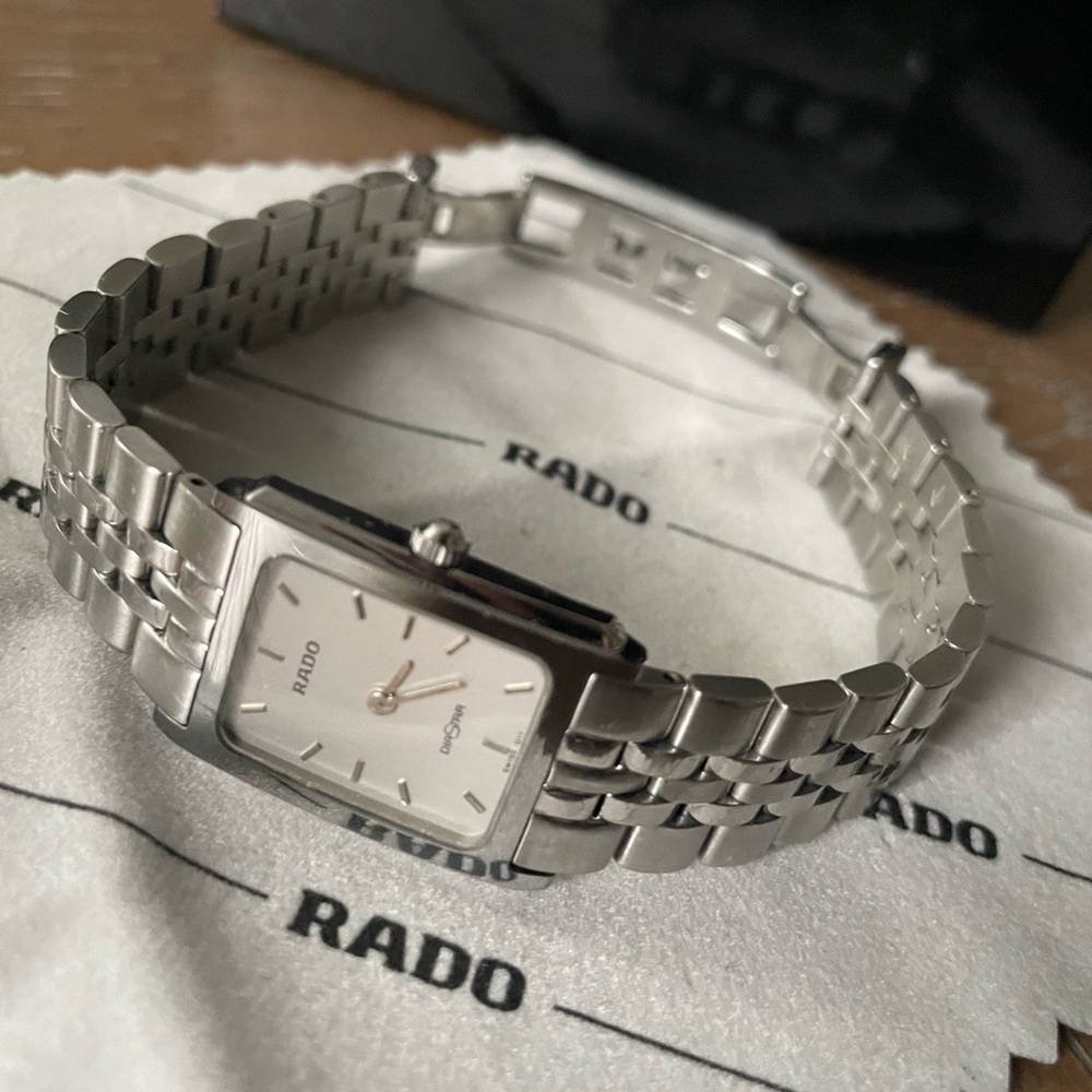 Rado DiaStar Silver Watch